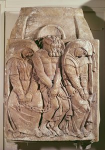 Fangene (gips) av Emile Antoine Bourdelle